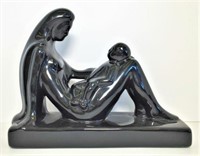 Haeger "Mother and Child" Sculture