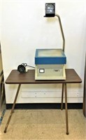 Overhead Projector and Folding table