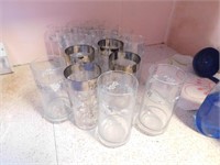 15 WATER GLASSES