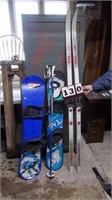 Skis and snow boards