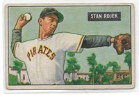 Stan Rojek 1951 Bowman Baseball card #166