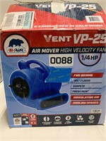 B-air VP-25 air mover. Tested working.
