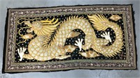 Vintage dragon pillow tapestry/rug