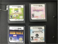 Group of Nintendo DS games