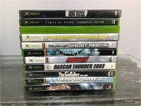 Group of XBOX games