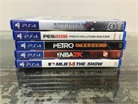 Group of PS4 games