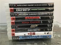 Group of PS3 games