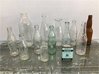 Group of vintage bottles