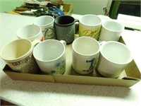 9 COFFEE CUPS