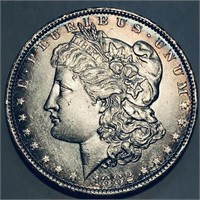 1882-O Morgan Dollar - Rim Toned UNC