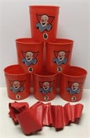 Vintage Bozo The Clown Bozo Buckets Set