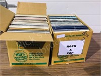 2 boxes of vintage lps- various artists