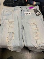 NEW Massio Boyfriend distressed jeans size 8