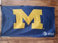 33×57 in. Michigan Wolverines College Flag AT&T