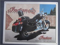 Indian Motorcycle Sign