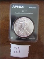2017 Silver American Eagle Coin
