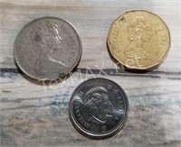 (3) Current Canadian Coins