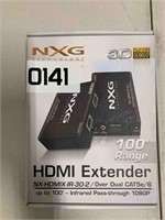 nXg Hdmi extender over ethernet $69 retail