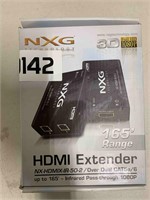 nXg Hdmi extender over ethernet $89 retail