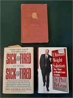 Books-Set of 3 Selling, Tired & Weight Loss