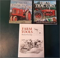 Lot of 3 Tractor and Farm Tool books