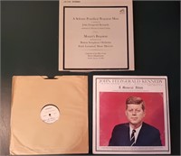 Tribute and Famous Speech Albums to JFK