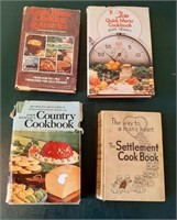 Cookbooks-Set of 4
