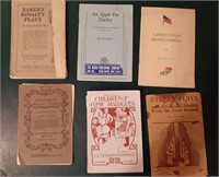 Set of 6 Play Books 1905-1966