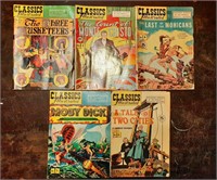 Classics Illustrated-Set of 5 booklets