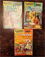 Classics Illustrated-Set of 3 Booklets