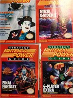 Magazine-Set of 4 Nintendo Power magazines