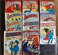 Comics-Set of 11 Black Hawk Series