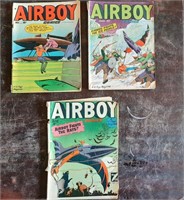 Comics-Set of 3 Hillman Airboy