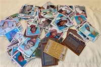 Baseball trading cards lot