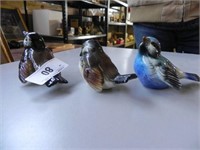 Vintage Hummel-Goebel Birds - lot of 3