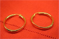 GOLD COSTUME HOOPS
