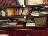 SHELF LOT OF MISC BOOKS