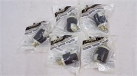 5 NEW REPLACEMENT PLUG ENDS