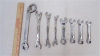 8 MISC WRENCHES