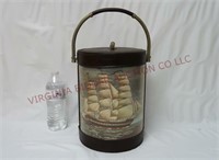 Vintage Sigma Ice Bucket ~ Nautical Ship