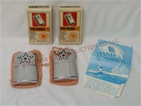 Vintage Super Hand Warmers w/ Original Boxes
