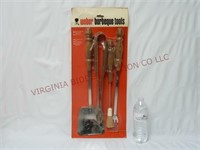 Weber Barbecue Tools ~ Hardwood & Stainless