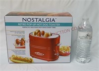 Nostalgia Retro Pop-Up Hot Dog Toaster ~Sealed Box