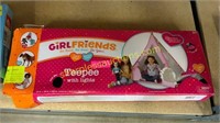 Girl Friends Teepee with lights