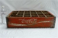 Vintage Coca-Cola Coke Wooden Bottle Crate