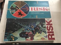 Vintage lot of Risk Board games
