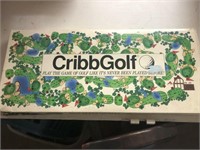 Vintage Cribb Golf board game