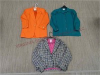 Vintage Ladies Blazers / Coats ~ Size 16 - 18