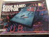 Vintage Code Name sector Parker brothers game