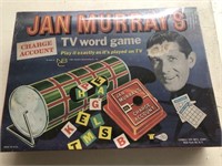 Vintage Jan Murray TV word game